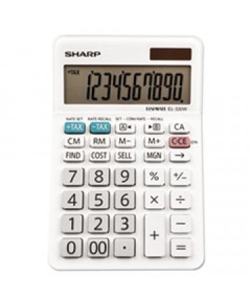 EL-330WB Desktop Calculator, 10-Digit LCD
