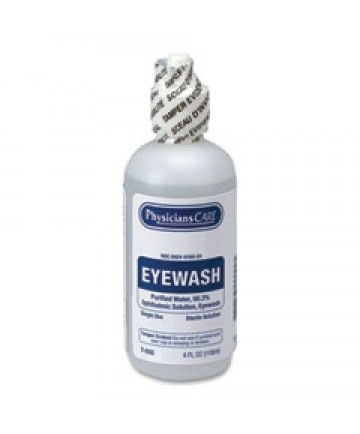 FIRST AID REFILL COMPONENTS DISPOSABLE EYE WASH, 4OZ