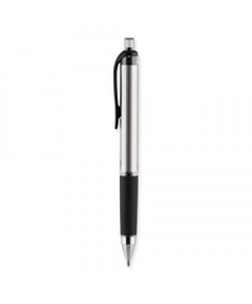 207 Impact Gel Pen, Retractable, Bold 1 mm, Black Ink, Black Barrel