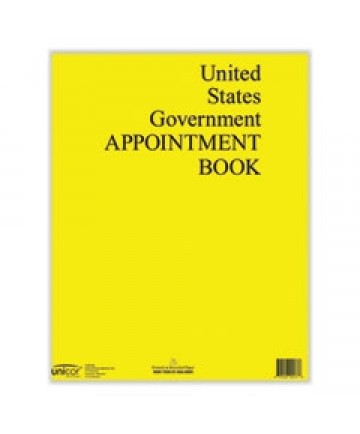7530016648807, Weekly Appointment Book, 11 x 9, Lift Off Lemon Cover, 12-Month (Jan to Dec): 2025