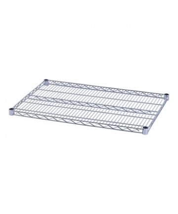 Industrial Wire Shelving Extra Wire Shelves, 36w X 24d, Silver, 2 Shelves/carton