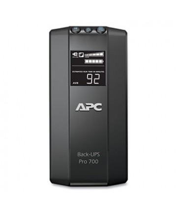 BR700G Back-UPS Pro 700 Battery Backup System, 6 Outlets, 700 VA, 355 J