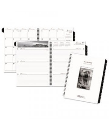 EXECUTIVE WEEKLY/MONTHLY PLANNER REFILL, 15-MINUTE, 11 X 8.25, 2021
