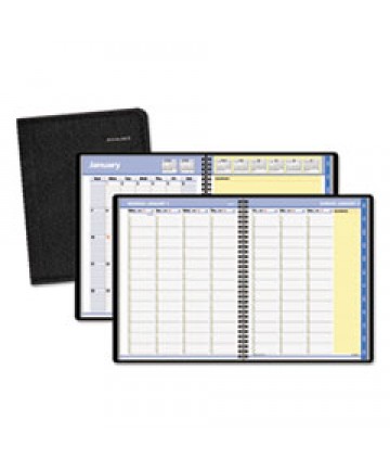 QUICKNOTES MONTHLY PLANNER, 8.75 X 7, BLACK, 2021