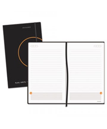 RECYCLED VISITOR REGISTER BOOK, BLACK, 8.38 X 10.88