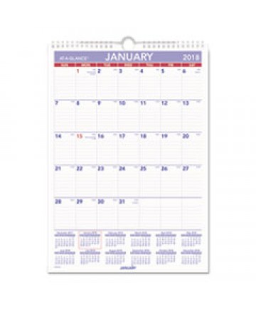 RECYCLED WALL CALENDAR, 15 X 12, 2021