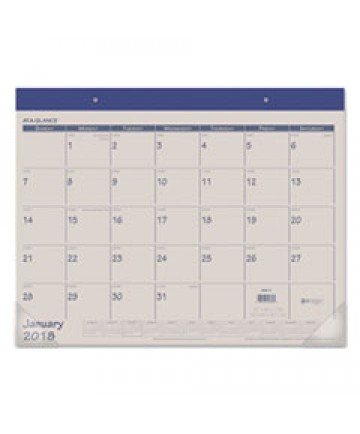 RULED DESK PAD, 21.75 X 17, 2020-2021