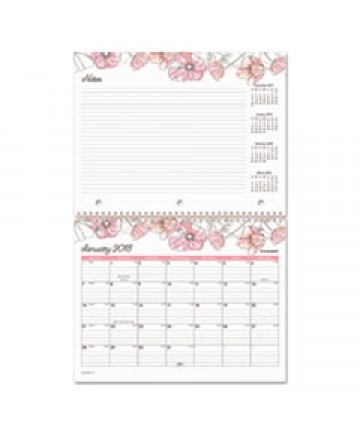 FLIP-A-WEEK DESK CALENDAR AND BASE, 7 X 5.5, WHITE, 2021