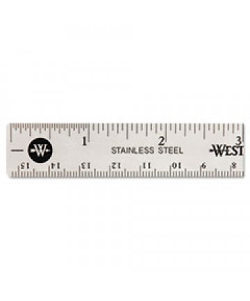 STAINLESS STEEL OFFICE SNIPS, 7" LONG, 1.75" CUT LENGTH, RED OFFSET HANDLE