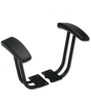 Alera Fixed T-Arms For Interval And Essentia Series Chairs And Stools, Black