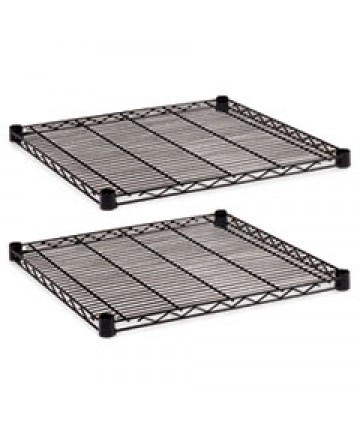 NSF CERTIFIED INDUSTRIAL 4-SHELF WIRE SHELVING KIT, 48W X 18D X 72H, SILVER