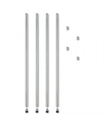 Industrial Wire Shelving Extra Wire Shelves, 48w X 18d, Silver, 2 Shelves/carton