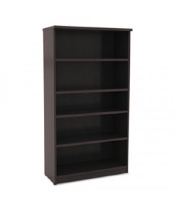 Alera Valencia Series Bookcase, Two-Shelf, 31 3/4w X 14d X 29 1/2h, Med Cherry