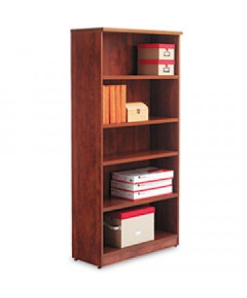 Alera Valencia Series Bookcase, Two-Shelf, 31 3/4w X 14d X 29 1/2h, Mahogany