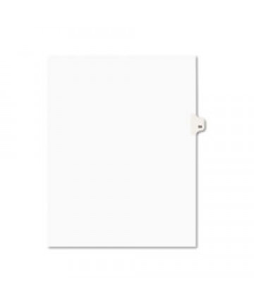 PREPRINTED LEGAL EXHIBIT SIDE TAB INDEX DIVIDERS, AVERY STYLE, 10-TAB, 59, 11 X 8.5, WHITE, 25/PACK, (1059)