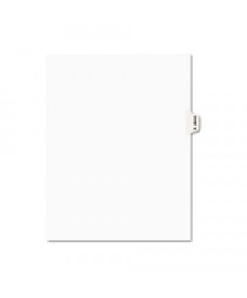 AVERY-STYLE PREPRINTED LEGAL SIDE TAB DIVIDER, EXHIBIT D, LETTER, WHITE, 25/PACK, (1374)