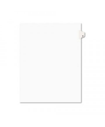 PREPRINTED LEGAL EXHIBIT SIDE TAB INDEX DIVIDERS, AVERY STYLE, 26-TAB, C, 11 X 8.5, WHITE, 25/PACK, (1403)