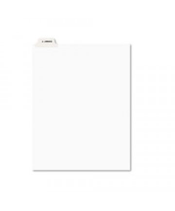 Avery-Style Preprinted Legal Bottom Tab Dividers, Exhibit T, Letter, 25/pack