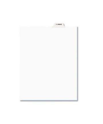 Avery-Style Preprinted Legal Bottom Tab Dividers, Exhibit V, Letter, 25/pack