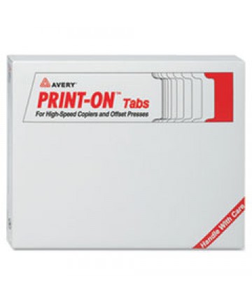 Customizable Print-On Dividers, 5-Tab, Letter, 30 Sets
