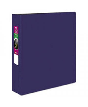 DURABLE NON-VIEW BINDER WITH DURAHINGE AND SLANT RINGS, 3 RINGS, 2" CAPACITY, 11 X 8.5, BLUE
