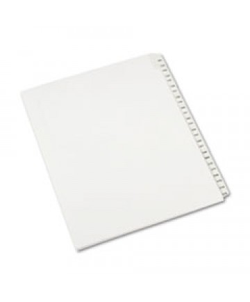 PREPRINTED LEGAL EXHIBIT SIDE TAB INDEX DIVIDERS, ALLSTATE STYLE, 25-TAB, 151 TO 175, 11 X 8.5, WHITE, 1 SET