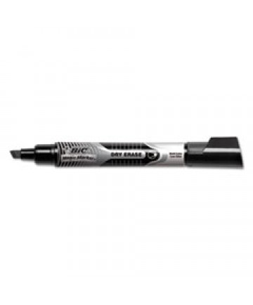 INTENSITY TANK-STYLE ADVANCED DRY ERASE MARKER, BROAD CHISEL TIP, BLACK, DOZEN