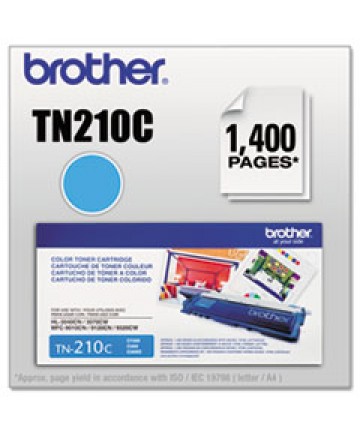 TN210BK TONER, 2,200 PAGE-YIELD, BLACK