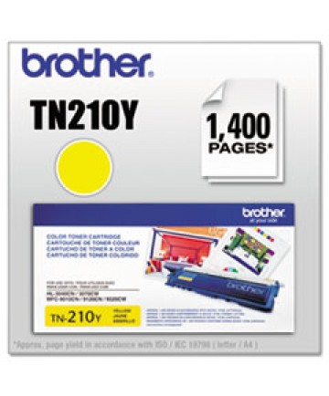 TN210M TONER, 1,400 PAGE-YIELD, MAGENTA