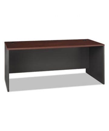 SERIES C COLLECTION DESK SHELL, 71.13" X 29.38" X 29.88", HANSEN CHERRY/GRAPHITE GRAY