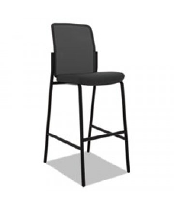 INSTIGATE MESH BACK MULTI-PURPOSE STOOL, SUPPORTS UP TO 250 LBS., BLACK SEAT/BLACK BACK, BLACK BASE, 2/CARTON