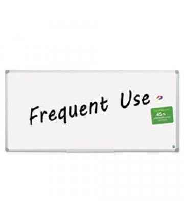 Earth Gold Ultra Magnetic Dry Erase Boards, 48 X 96, White, Aluminum Frame