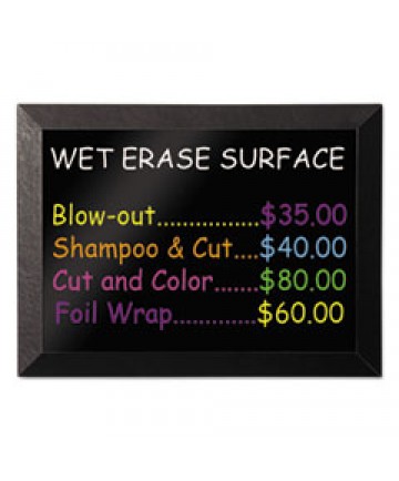 Kamashi Wet-Erase Board, 36 X 24, Black Frame