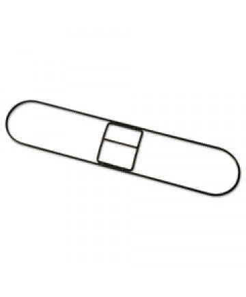 Clip-On Dust Mop Frame, 36w X 5d, Zinc Plated