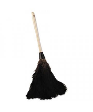 Professional Ostrich Feather Duster, 10" Handle