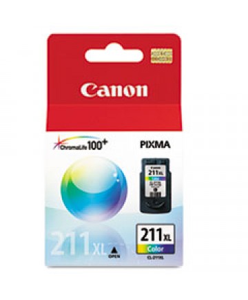 2973b004 (pgi-210xl/cl-211xl) High-Yield Ink/paper Combo, Black/tri-Color