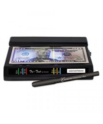 Tri Test Counterfeit Bill Detector, Uv With Pen, 7 X 4 X 2 1/2