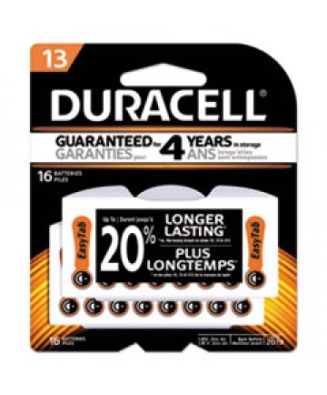 HEARING AID BATTERY, #13, 16/PACK
