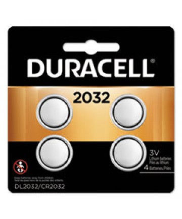 LITHIUM COIN BATTERY, 2032, 4/PACK
