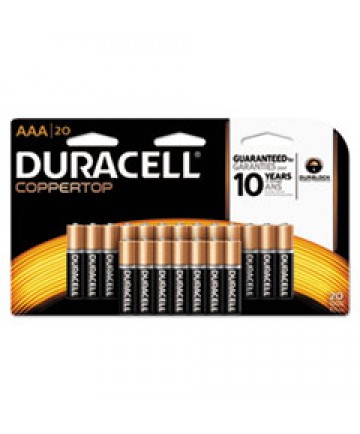 COPPERTOP ALKALINE AAA BATTERIES, 20/PACK