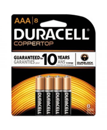 COPPERTOP ALKALINE AAA BATTERIES, 4/PACK
