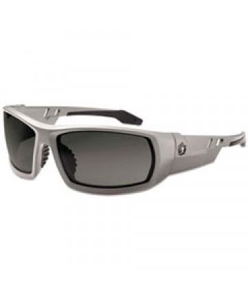 Skullerz Odin Safety Glasses, Black Frame/silver Lens, Nylon/polycarb