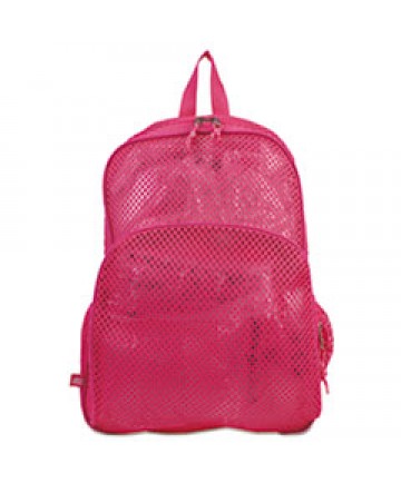 Mesh Backpack, 12 X 5 X 18, Pink