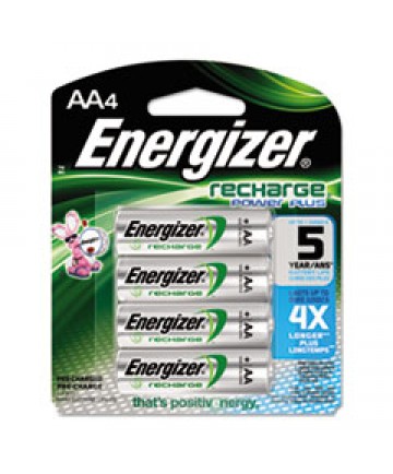 NIMH RECHARGEABLE AA BATTERIES, 1.2V, 4/PACK