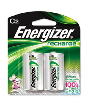 NIMH RECHARGEABLE C BATTERIES, 1.2V, 2/PACK