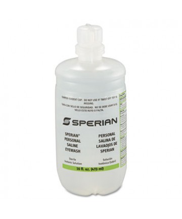 Saline Personal Eyewash Bottles, 16oz