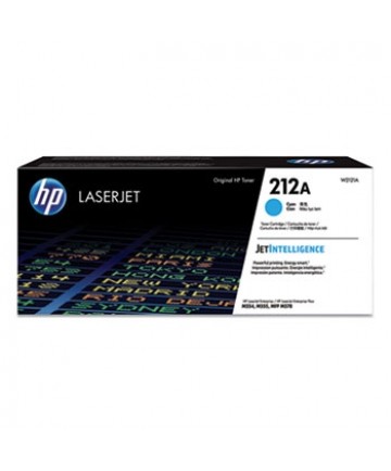 HP 212A, (W2121A) Cyan Original LaserJet Toner Cartridge