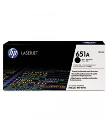 Hp 651a, (ce340a) Black Original Laserjet Toner Cartridge