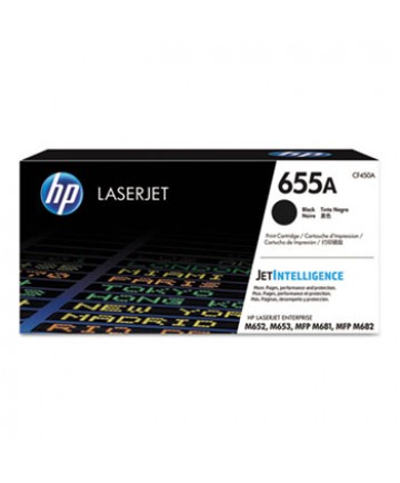 Hp 655a, (cf450a) Black Original Laserjet Toner Cartridge