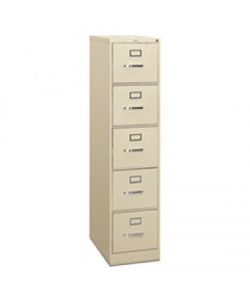 310 SERIES FIVE-DRAWER FULL-SUSPENSION FILE, LETTER, 15W X 26.5D X 60H, PUTTY